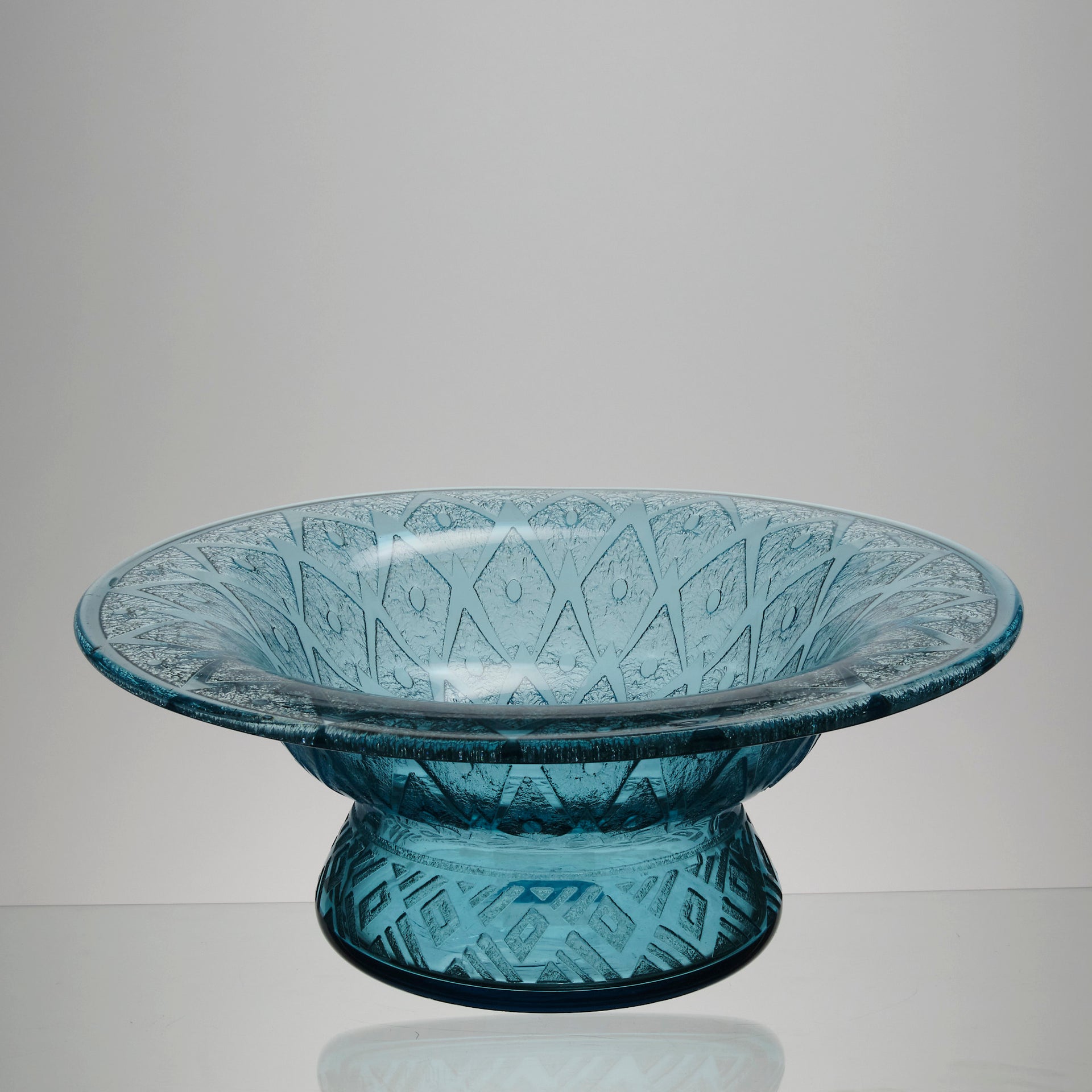 Art Deco Glass - Daum Freres glass - Daum Frères - Art Deco Bowl - Hickmet Fine Arts