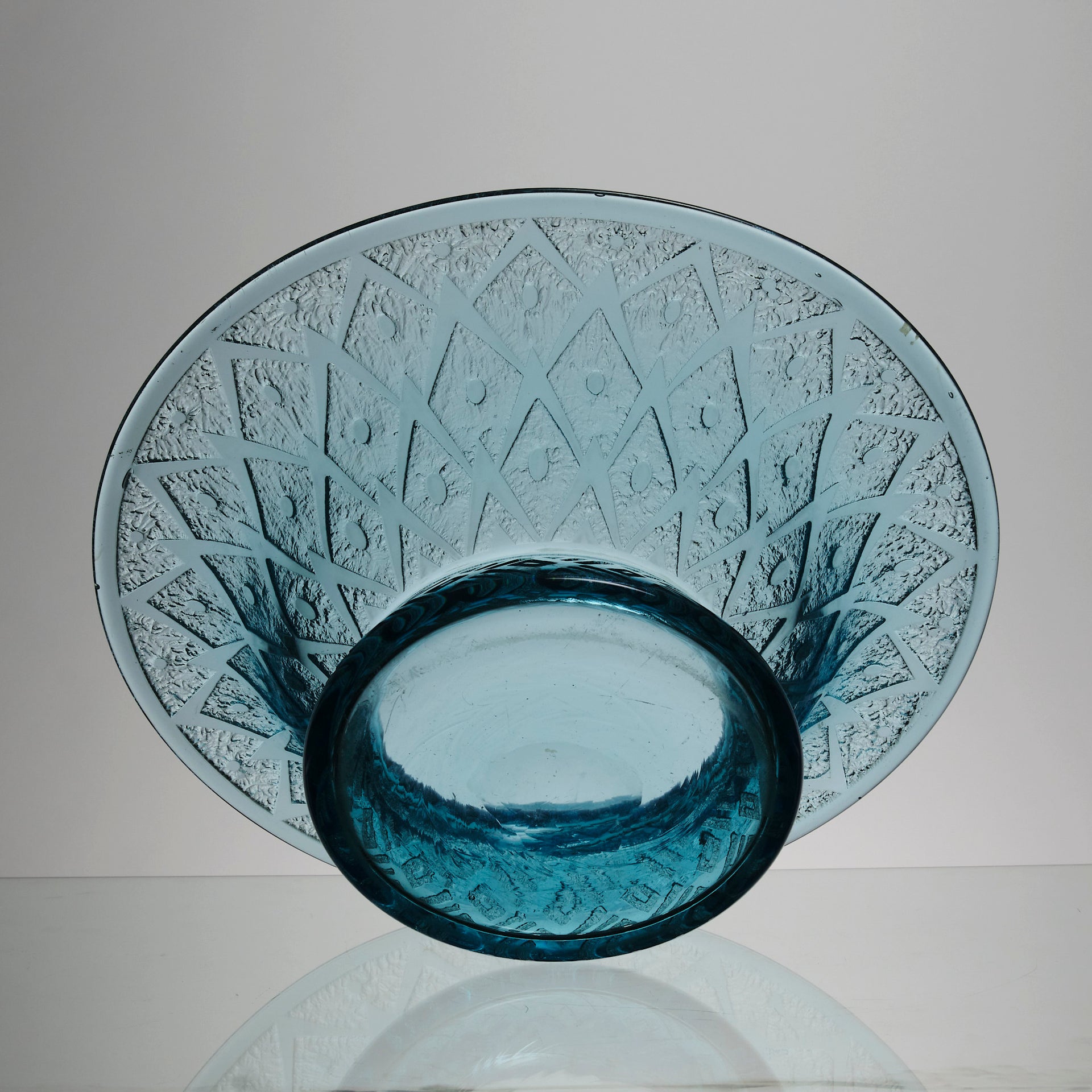 Art Deco Glass - Daum Freres glass - Daum Frères - Art Deco Bowl - Hickmet Fine Arts