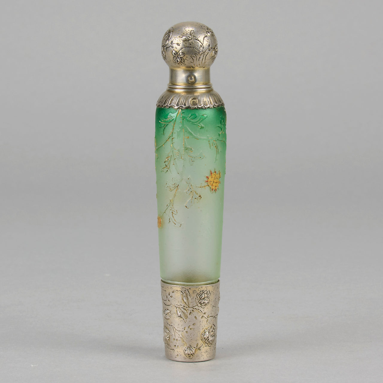 Daum Frères Absinthe Bottle - Art Nouveau Glass - Hickmet Fine Arts