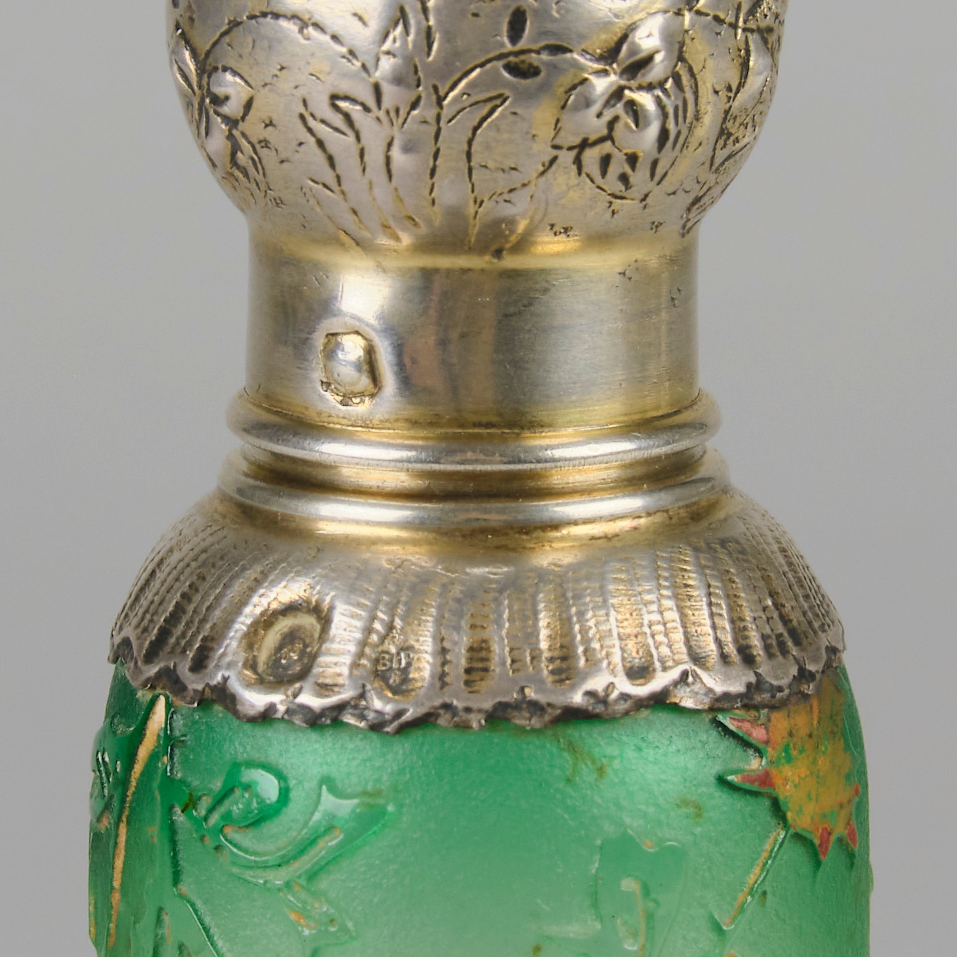 Daum Frères Absinthe Bottle - Art Nouveau Glass - Hickmet Fine Arts