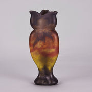 Daum Bat Vase - Rare Daum Vase - Art Nouveau Glass - Hickmet Fine Arts