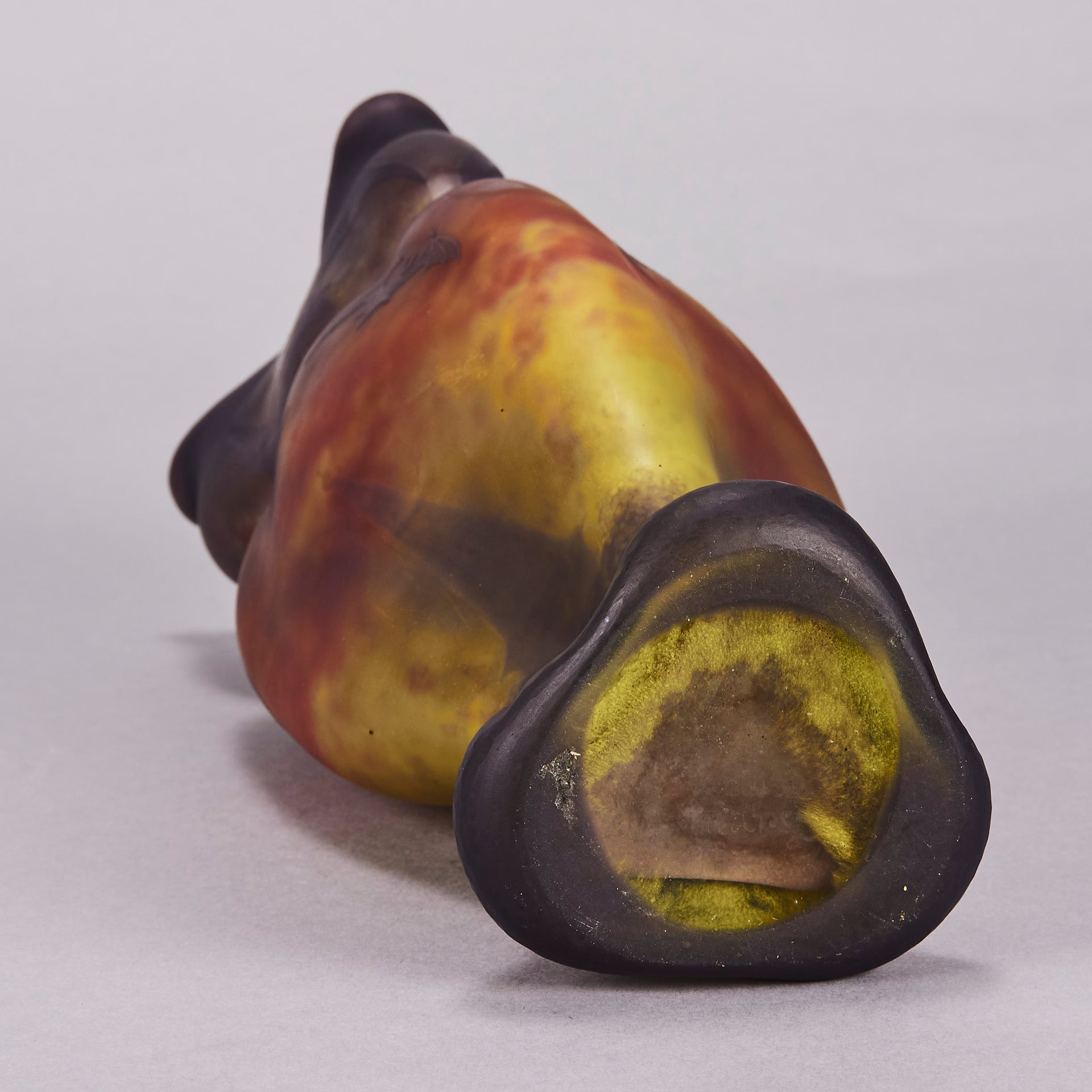 Daum Bat Vase - Rare Daum Vase - Art Nouveau Glass - Hickmet Fine Arts