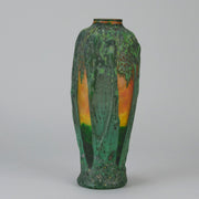 Daum Forest Vase - Art Nouveau Glass Vase - Hickmet Fine Arts