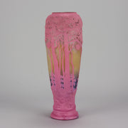 Pink Souffle Daum glass