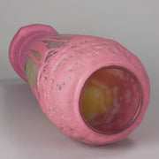 Pink Souffle Daum glass