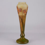 Daum Orchid Vase - Art Nouveau Vase - Hickmet Fine Arts