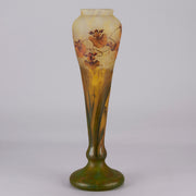 Daum Orchid Vase - Art Nouveau Vase - Hickmet Fine Arts