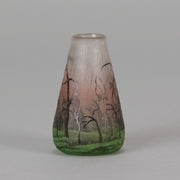 Daum Rain Vase - Art Nouveau - Hickmet Fine Arts
