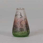 Daum Rain Vase - Art Nouveau - Hickmet Fine Arts