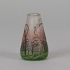 Daum Rain Vase - Art Nouveau - Hickmet Fine Arts