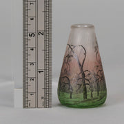 Daum Rain Vase - Art Nouveau - Hickmet Fine Arts