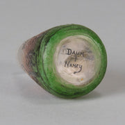 Daum Rain Vase - Art Nouveau - Hickmet Fine Arts