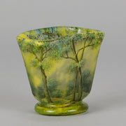 Daum Spring Landscape Vase - Art Nouveau - Hickmet Fine Arts