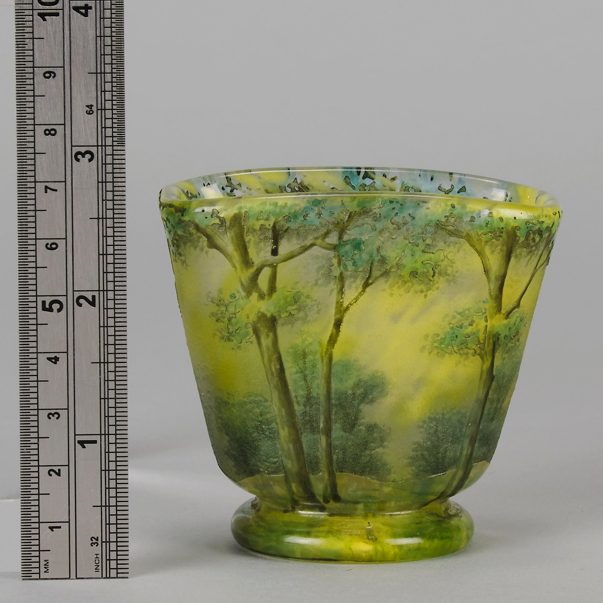Daum Spring Landscape Vase - Art Nouveau - Hickmet Fine Arts