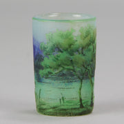 Daum Spring Vase - Paysage Printemps Vase - Hickmet Fine Arts
