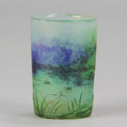 Daum Spring Vase - Paysage Printemps Vase - Hickmet Fine Arts