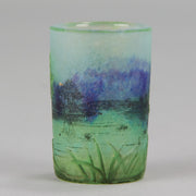 Daum Spring Vase - Paysage Printemps Vase - Hickmet Fine Arts