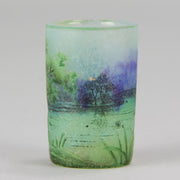 Daum Spring Vase - Paysage Printemps Vase - Hickmet Fine Arts