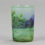 Daum Spring Vase - Paysage Printemps Vase - Hickmet Fine Arts