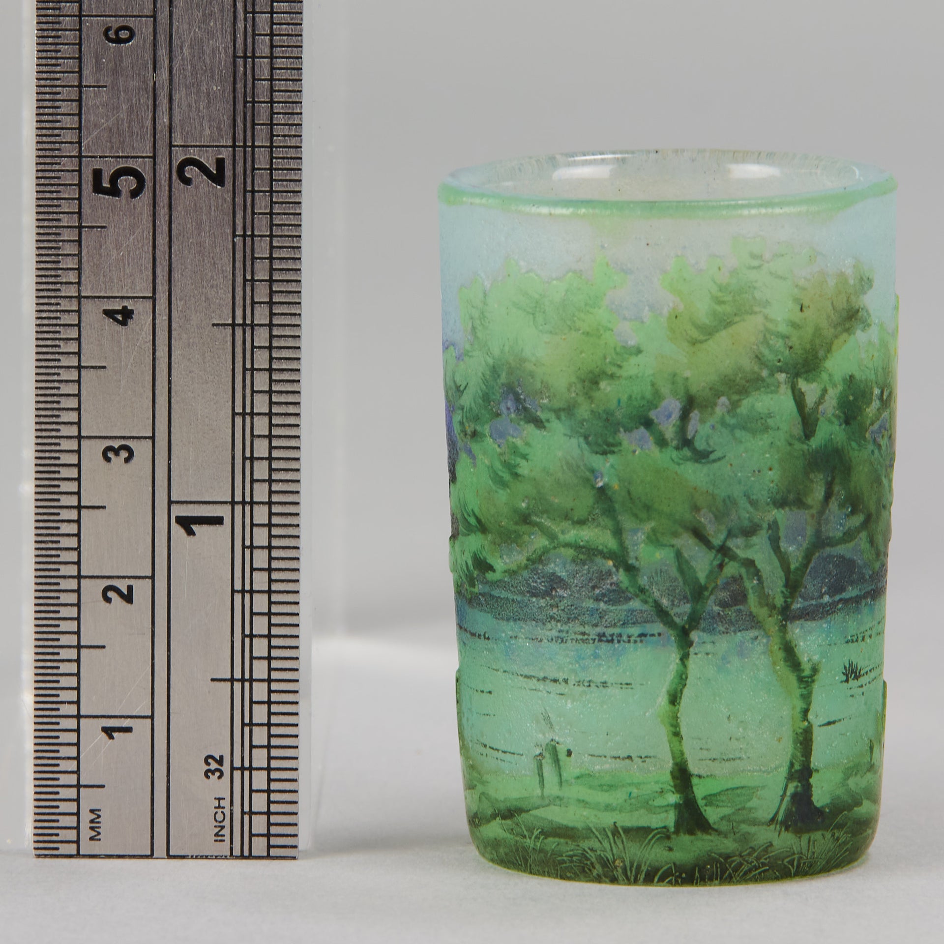 Daum Spring Vase - Paysage Printemps Vase - Hickmet Fine Arts