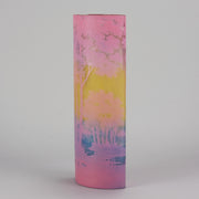 Daum cameo landscape vase