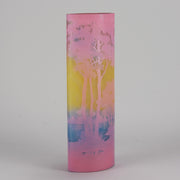 Daum cameo landscape vase