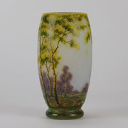 Daum Summer Landscape Vase - Art Nouveau