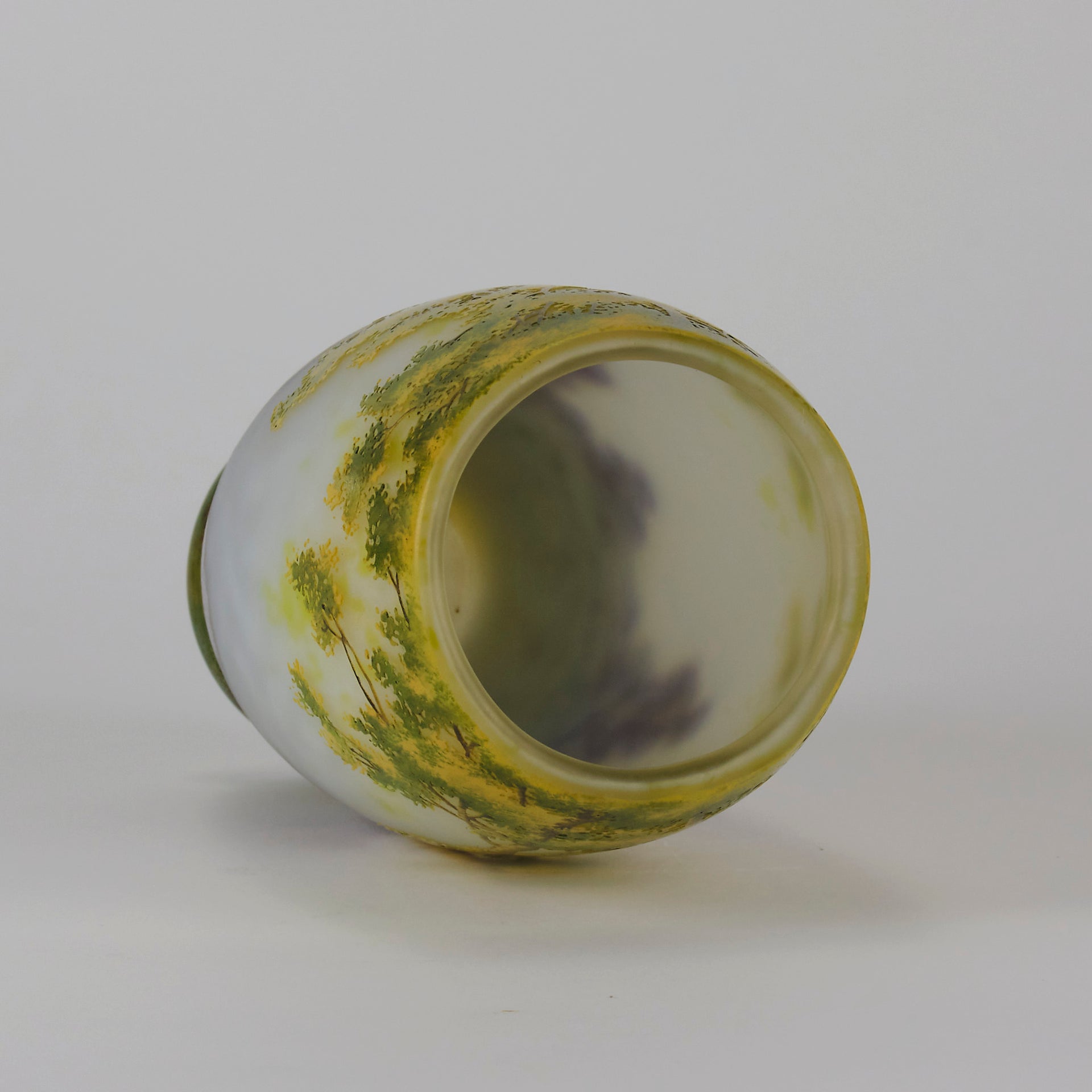 Daum Summer Landscape Vase - Art Nouveau