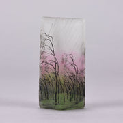 Daum Rain Vase - Art Nouveau Cameo Vase - Art Nouveau Glass - Hickmet Fine Arts