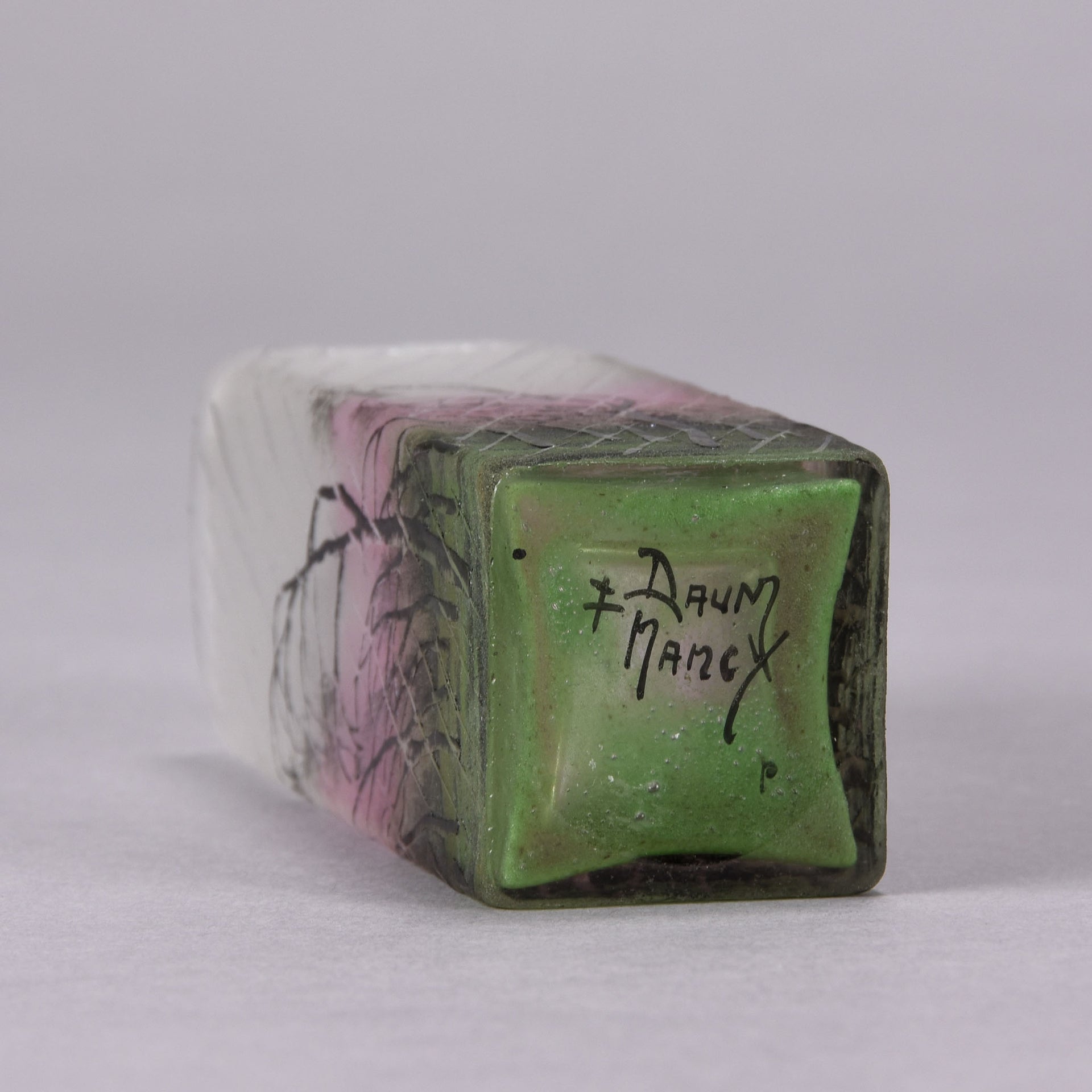 Daum Rain Vase - Art Nouveau Cameo Vase - Art Nouveau Glass - Hickmet Fine Arts