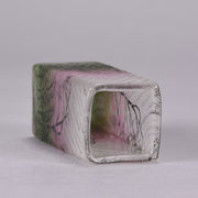 Daum Rain Vase - Art Nouveau Cameo Vase - Art Nouveau Glass - Hickmet Fine Arts