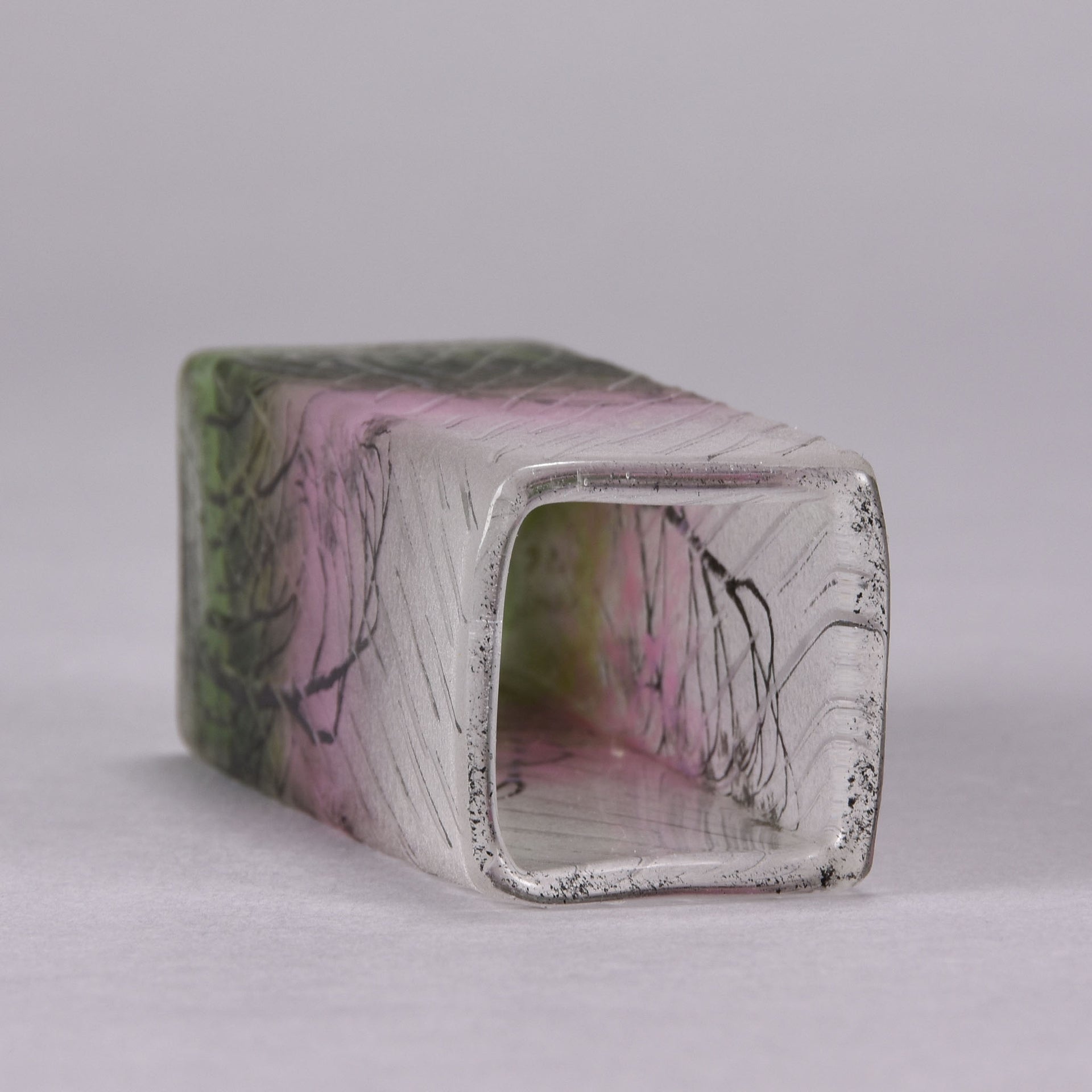 Daum Rain Vase - Art Nouveau Cameo Vase - Art Nouveau Glass - Hickmet Fine Arts