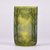 Daum Spring Vase - Paysage de Printemps Cameo Vase - Daum Freres glass - Art Nouveau Glass - Hickmet Fine Arts