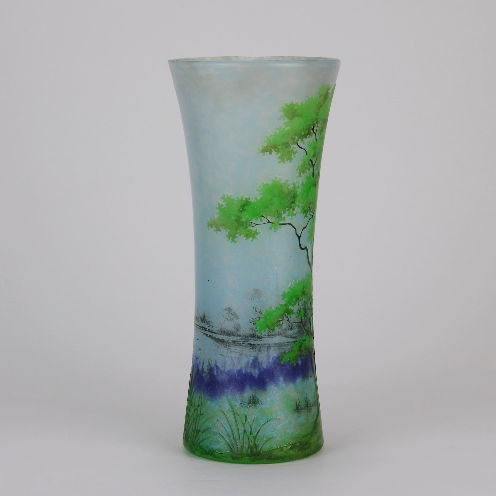 Paysage du Lac by Daum Frères - Art Nouveau - Hickmet Fine Arts