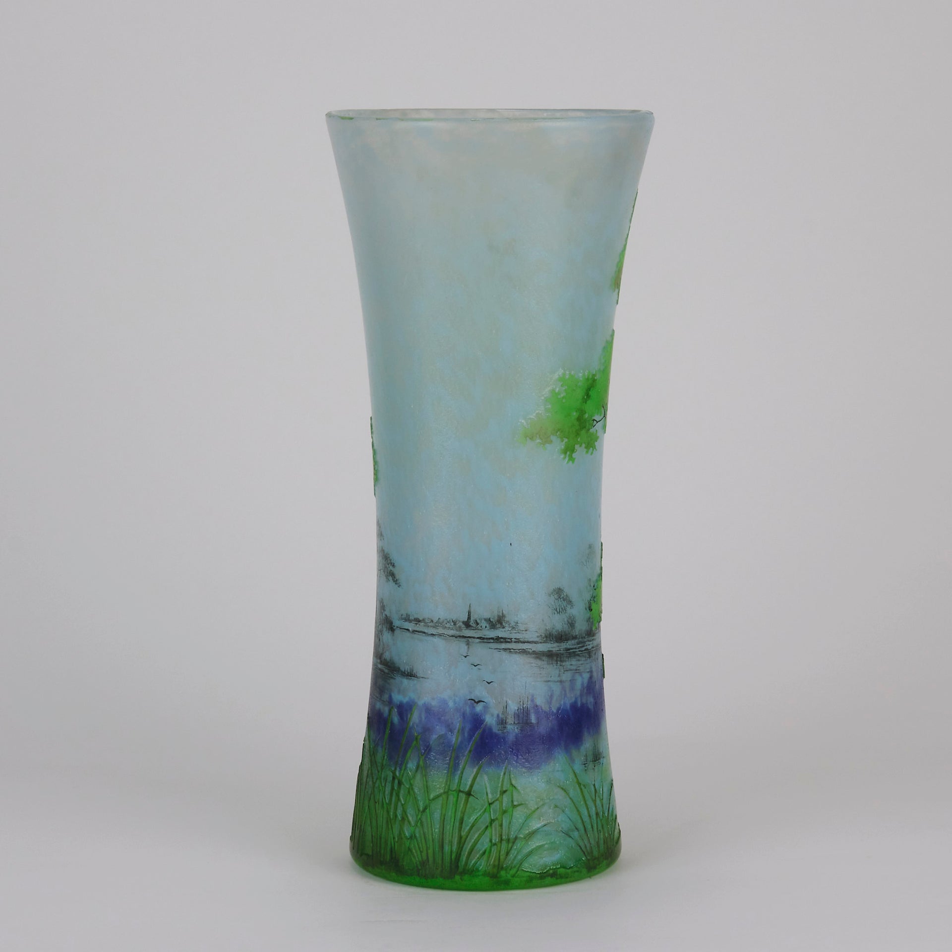 Paysage du Lac by Daum Frères - Art Nouveau - Hickmet Fine Arts