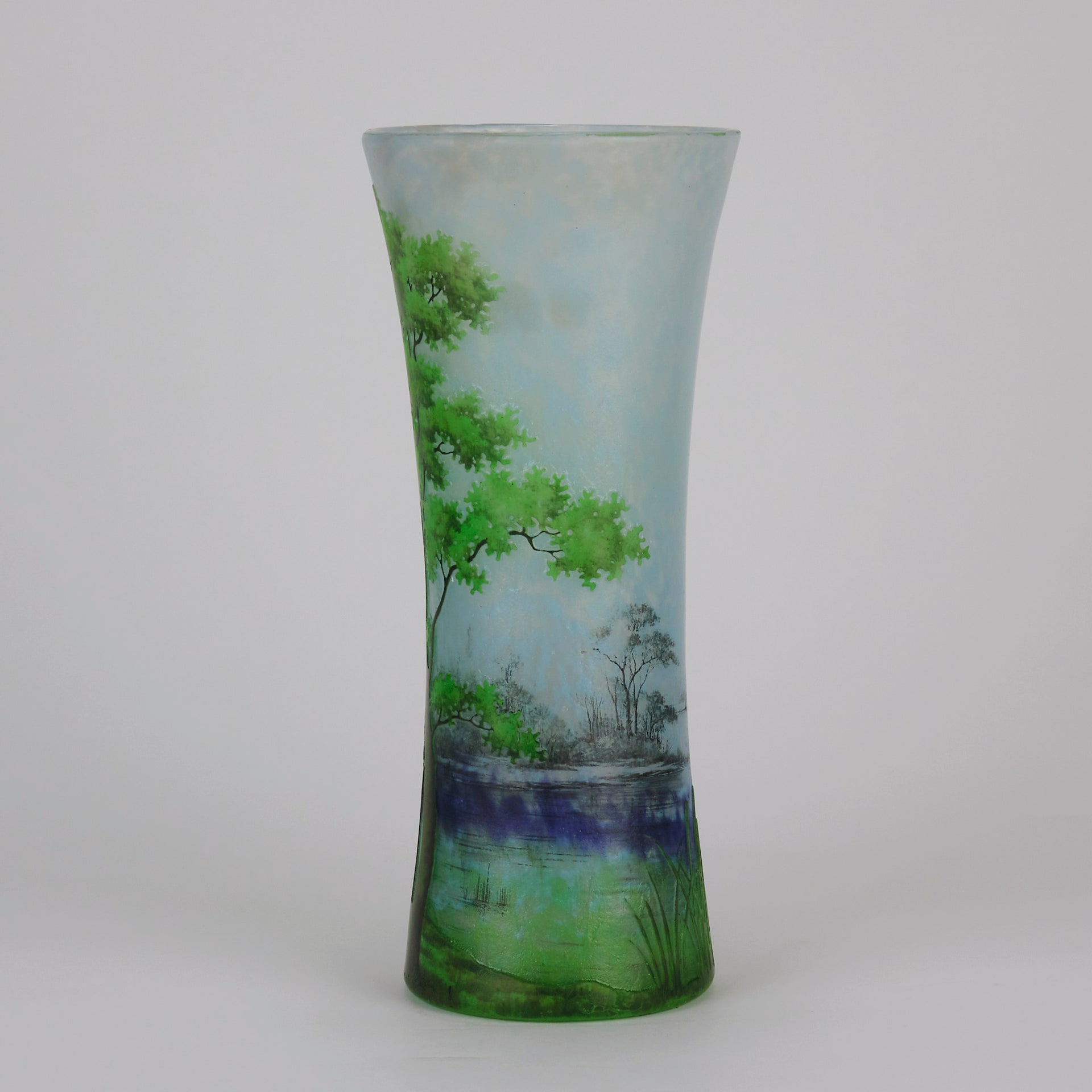 Paysage du Lac by Daum Frères - Art Nouveau - Hickmet Fine Arts