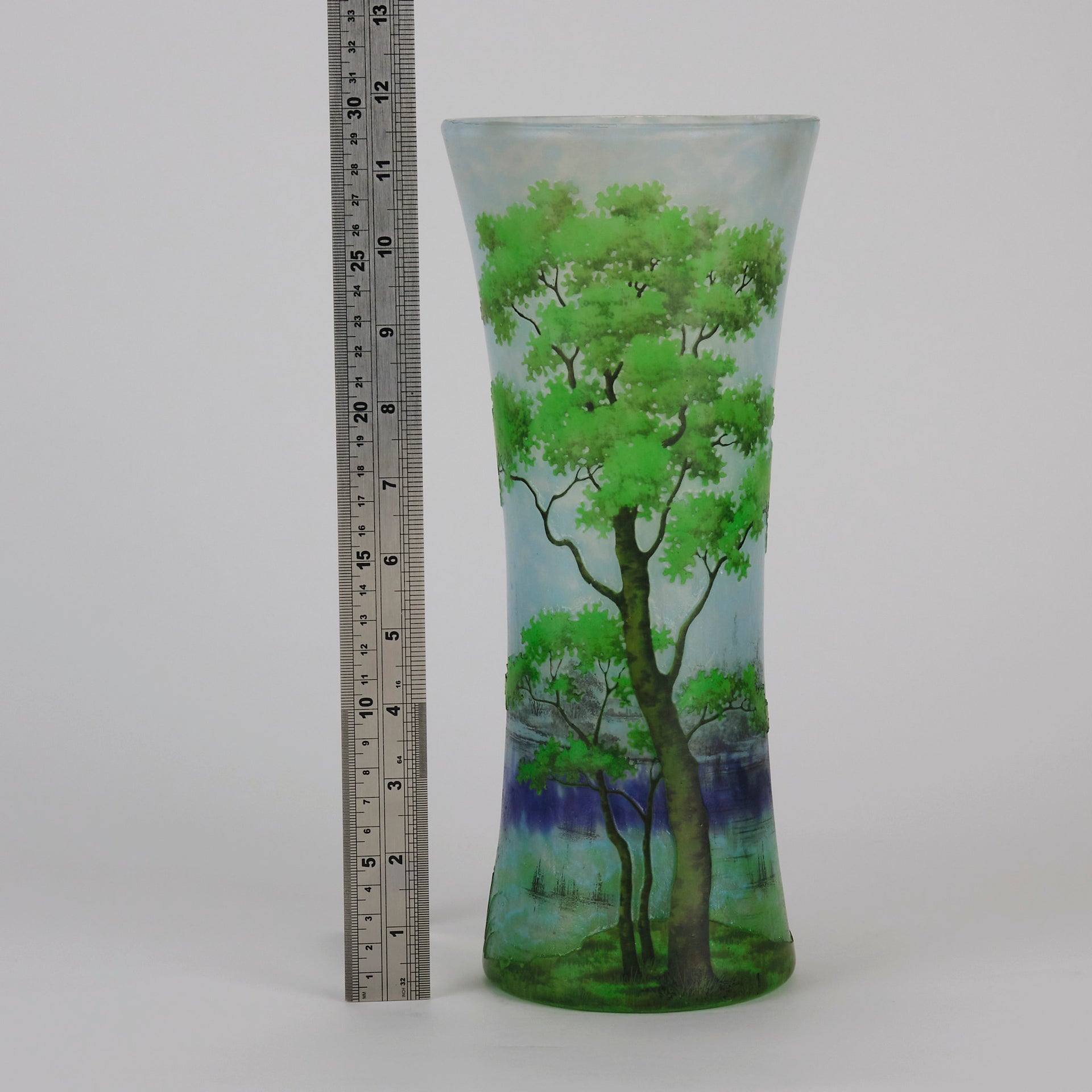 Paysage du Lac by Daum Frères - Art Nouveau - Hickmet Fine Arts