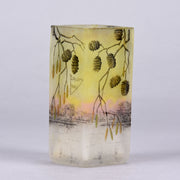 Alder Vase - Daum Frères - Art Nouveau Glass - Hickmet Fine Arts