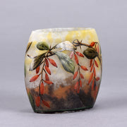 Daum Vase - Art Nouveau Cameo Vase - Hickmet Fine Arts