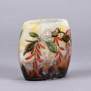Daum Vase - Art Nouveau Cameo Vase - Hickmet Fine Arts