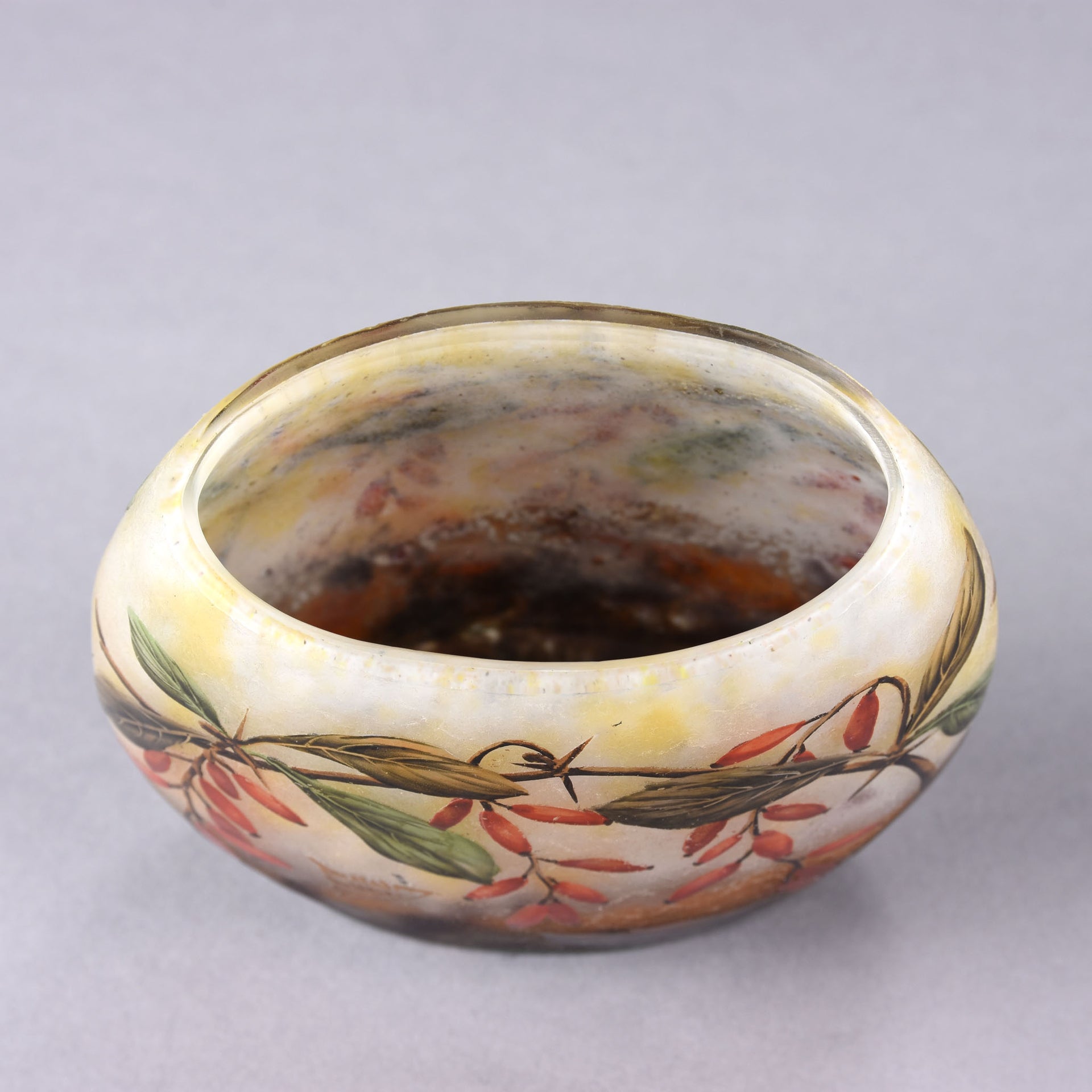 Daum Vase - Art Nouveau Cameo Vase - Hickmet Fine Arts