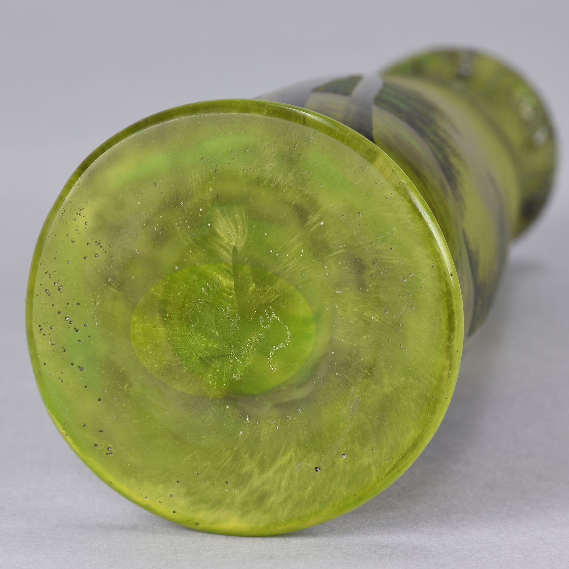 Daum Frères - Art Nouveau Glass Spring Landscape Vase - Daum Freres Glass -  Hickmet Fine Arts