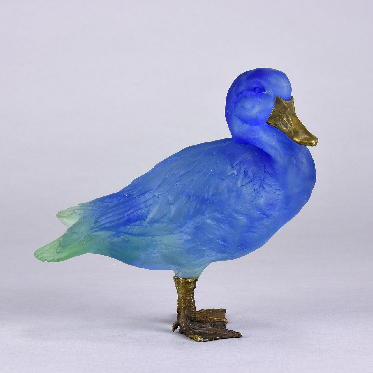 Daum Glass - Standing Duck - Hickmet Fine Arts 