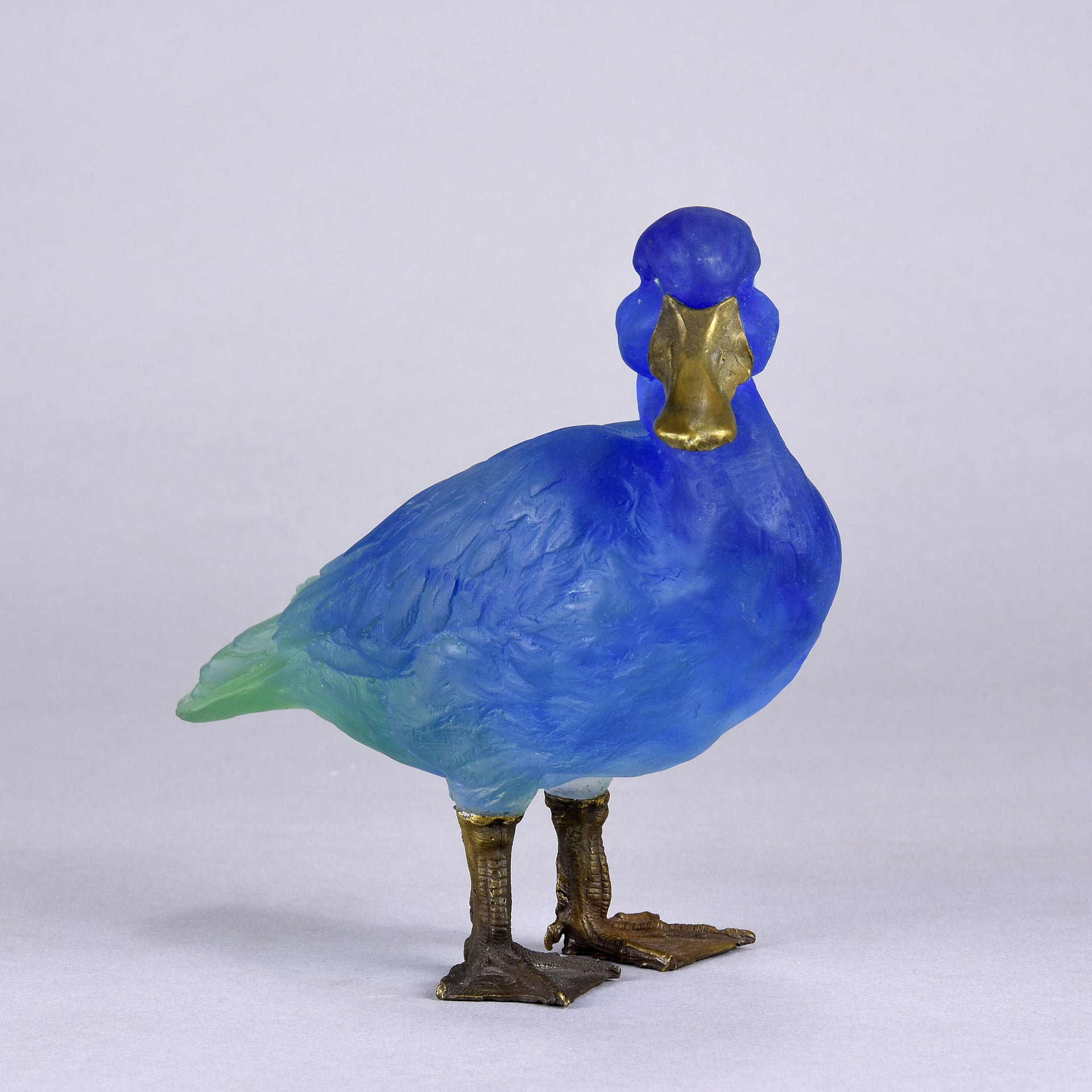 Daum Glass - Standing Duck - Hickmet Fine Arts 