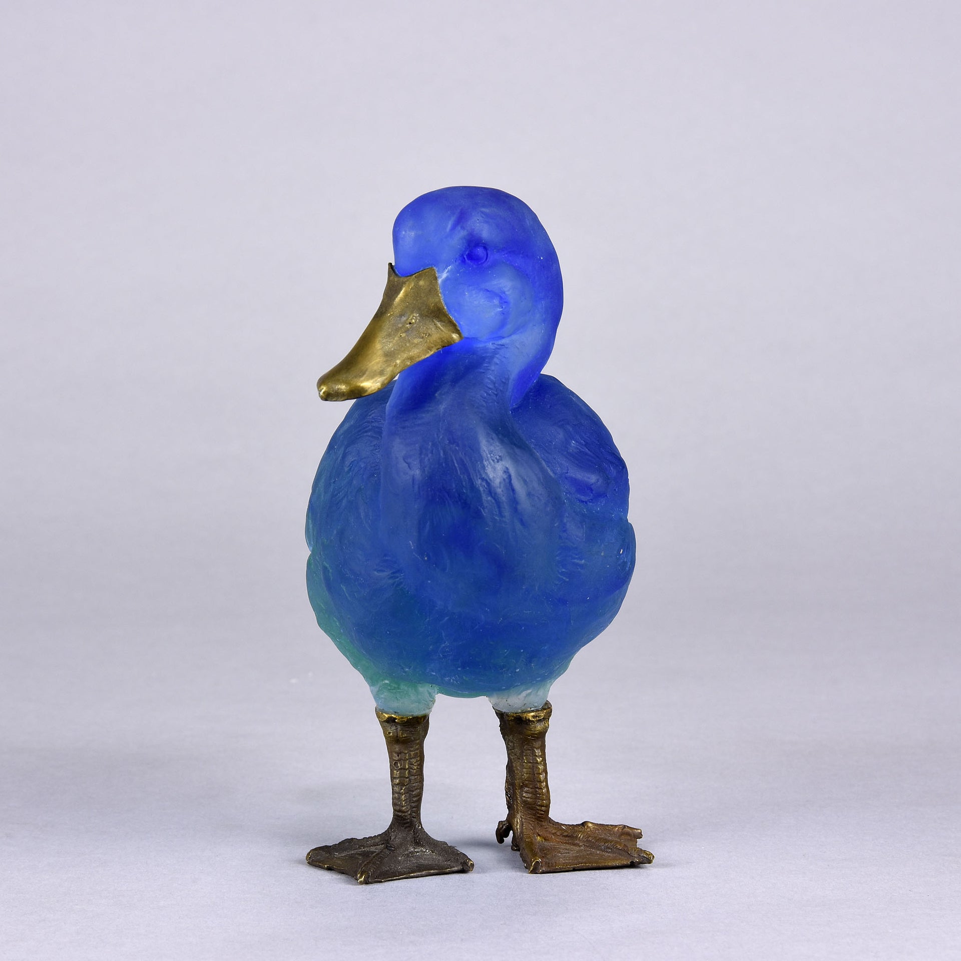 Daum Glass - Standing Duck - Hickmet Fine Arts 