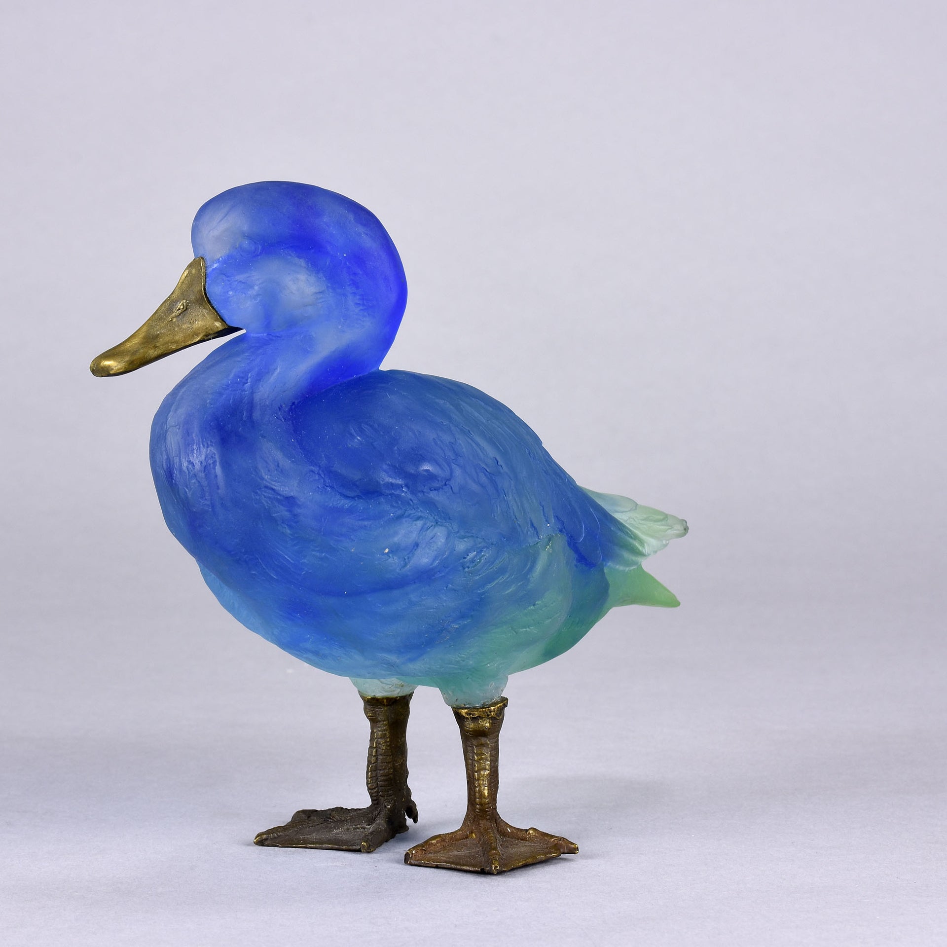 Daum Glass - Standing Duck - Hickmet Fine Arts 