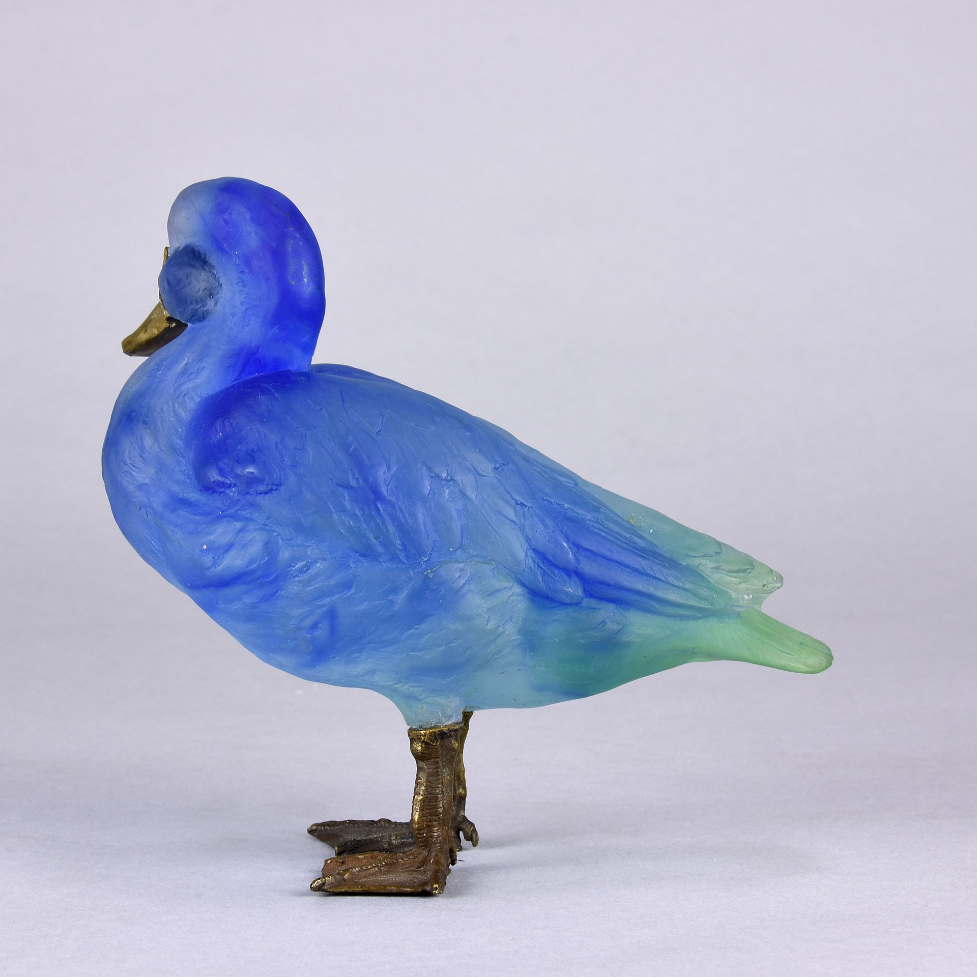 Daum Glass - Standing Duck - Hickmet Fine Arts 