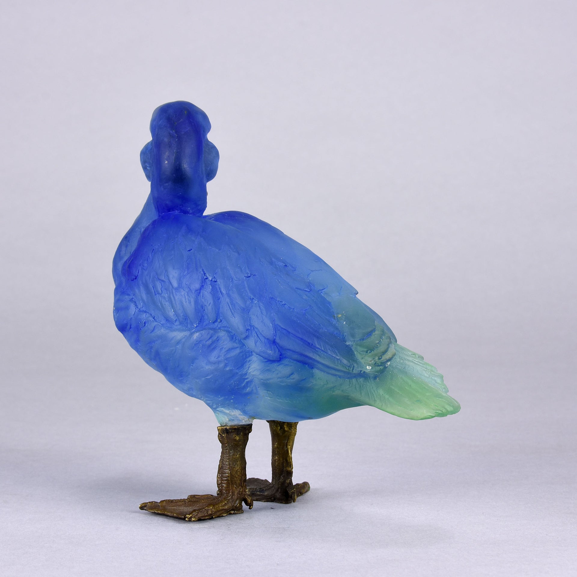 Daum Glass - Standing Duck - Hickmet Fine Arts 