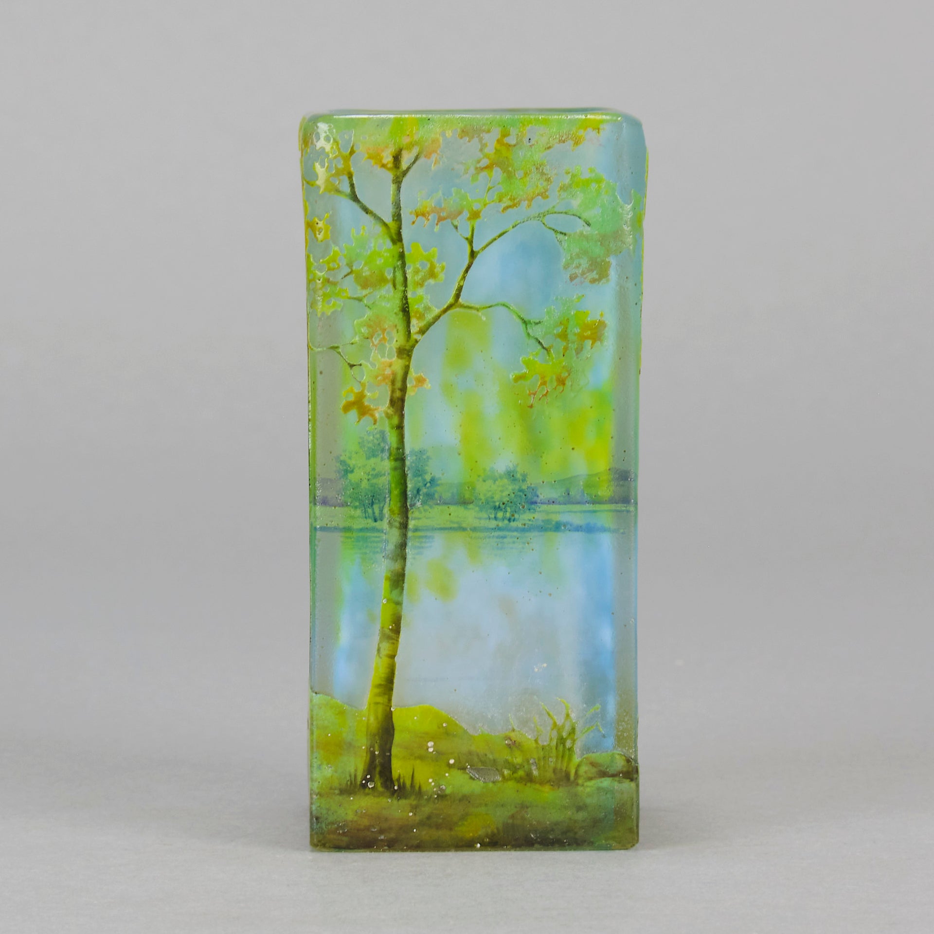 Summer Scene by Daum Frères - Art Nouveau Glass - Hickmet Fine Arts