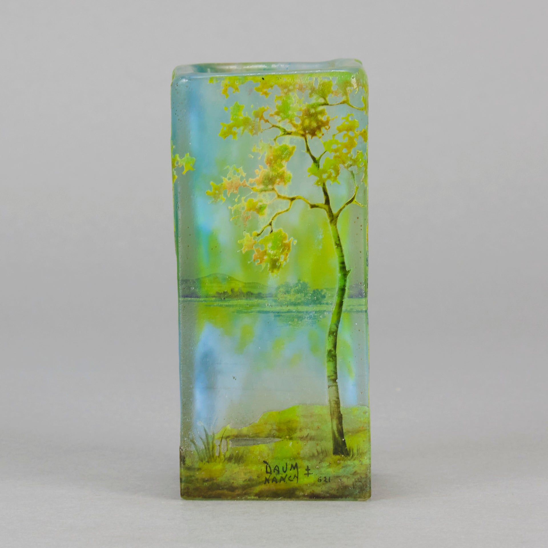 Summer Scene by Daum Frères - Art Nouveau Glass - Hickmet Fine Arts